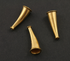 Gold Vermeil Cone Bead,  (VM/6820)